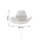 Chapeau Femme Cowgirl Mariage Été – Bridewyn