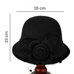 Chapeau Femme Melon Vintage Fleurs – Bellewick