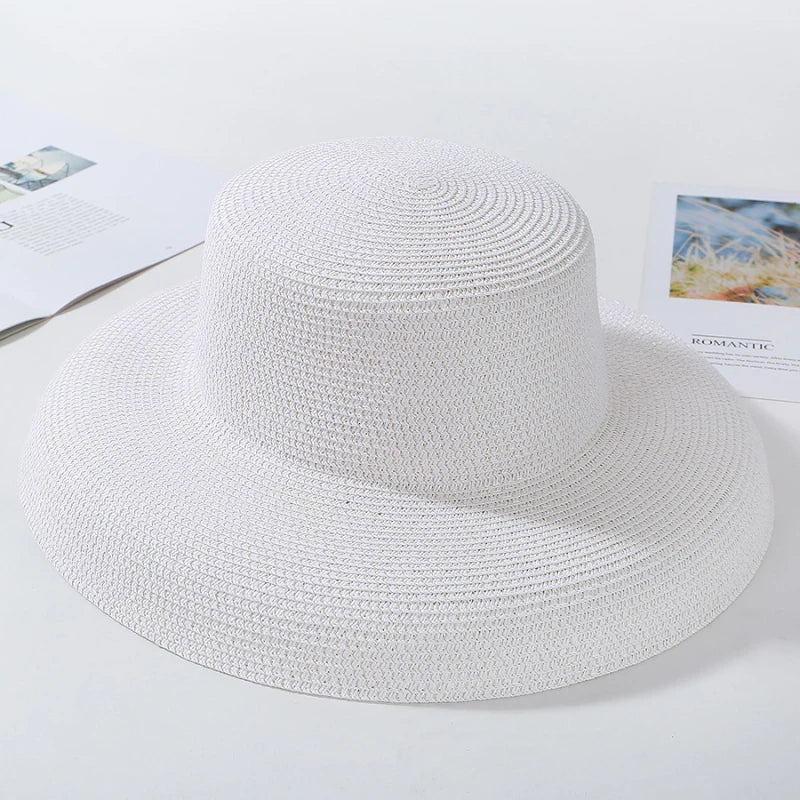Chapeau Femme Panama Paille Été – Lunéor