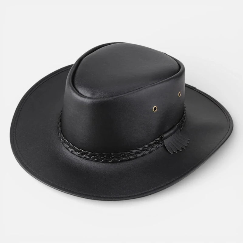 Chapeau Homme Cowboy Vintage cuir – Ironford