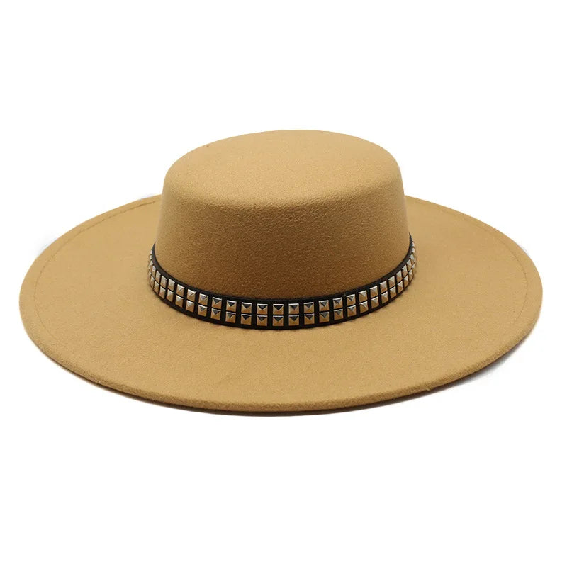 Chapeau Unisexe Fedora Feutre Large Bord – Blackmere