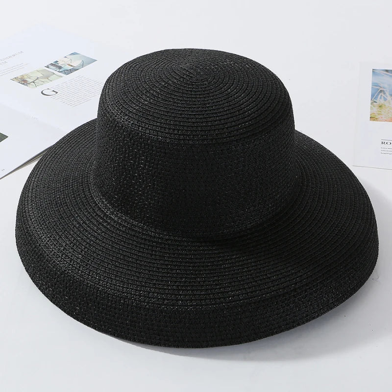 Chapeau Femme Panama Paille Été – Lunéor