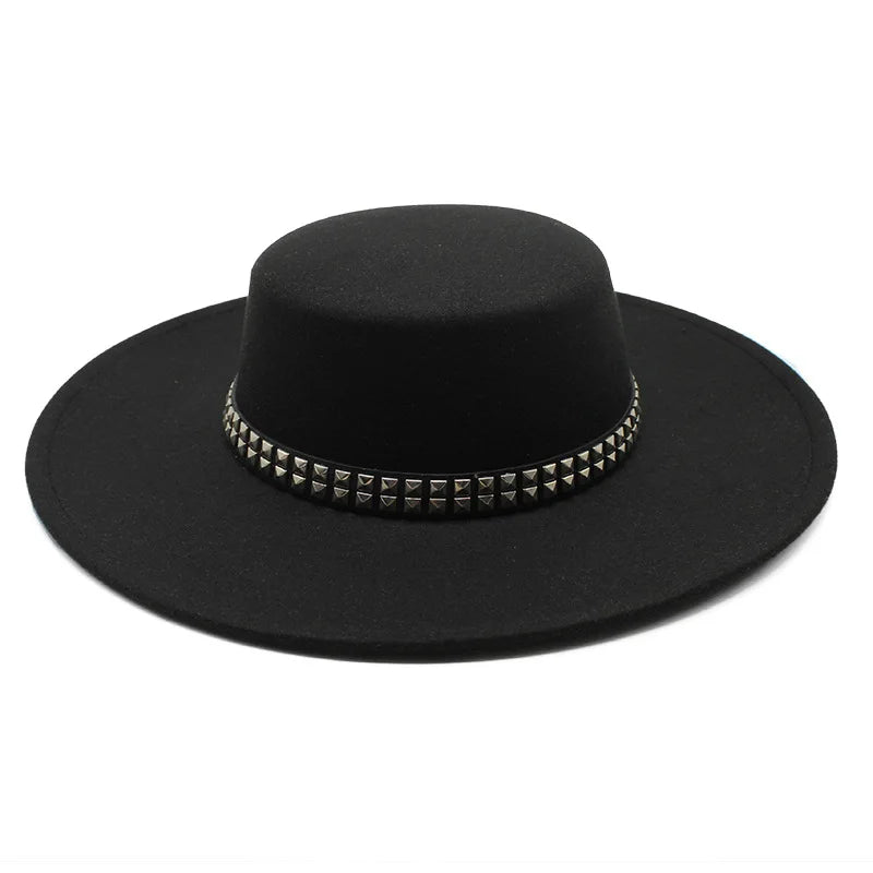 Chapeau Unisexe Fedora Feutre Large Bord – Blackmere