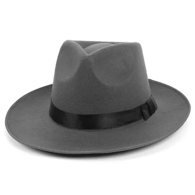 Chapeau Unisexe Fedora Jazz Vintage Feutre – Moonridge