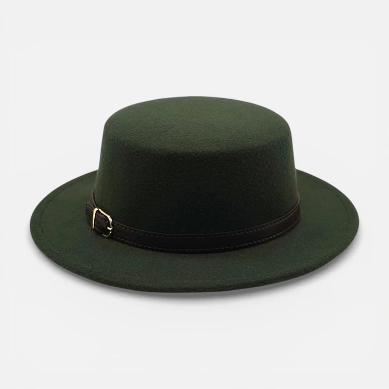 Chapeau Unisexe Fedora Feutre Rétro Boucle – Beltwick