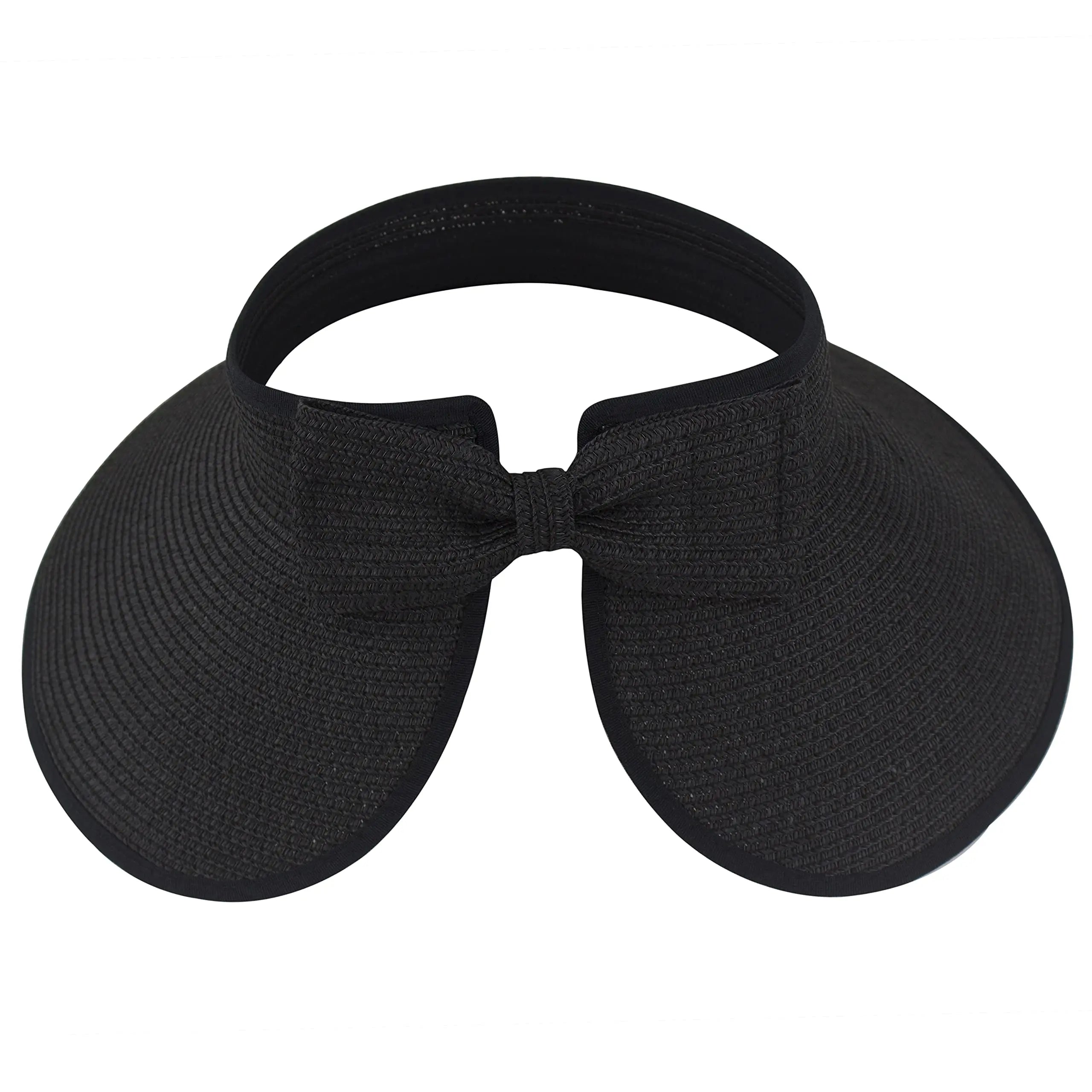 Chapeau Femme Visière Paille Pliable Été – Sunveil