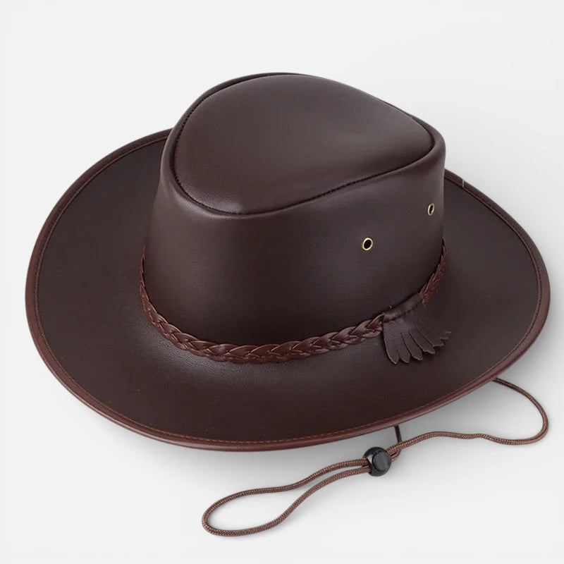 Chapeau Homme Cowboy Vintage cuir – Ironford