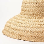 Chapeau Femme Paille Raphia Large Bord Été – Ravelle
