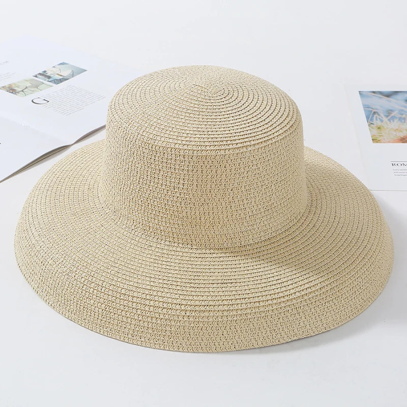 Chapeau Femme Panama Paille Été – Lunéor