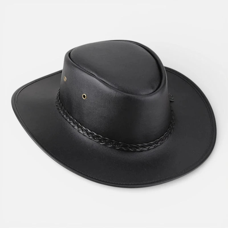 Chapeau Homme Cowboy Vintage cuir – Ironford