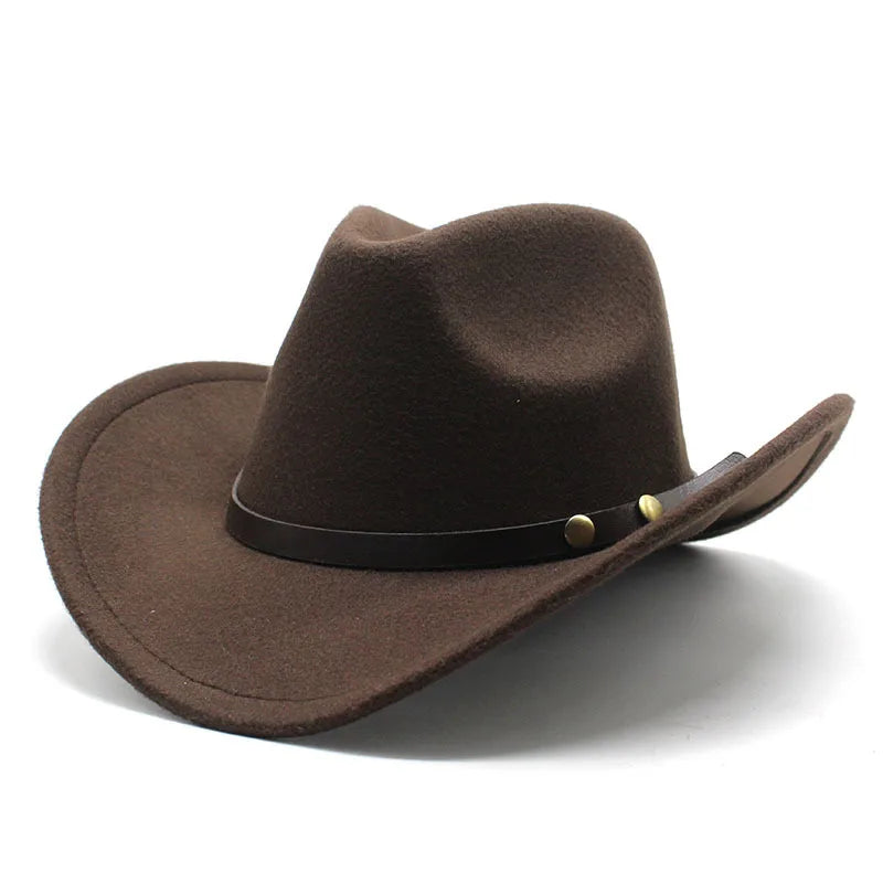 Chapeau Unisexe Cowboy Vintage Feutre – Blackmoor