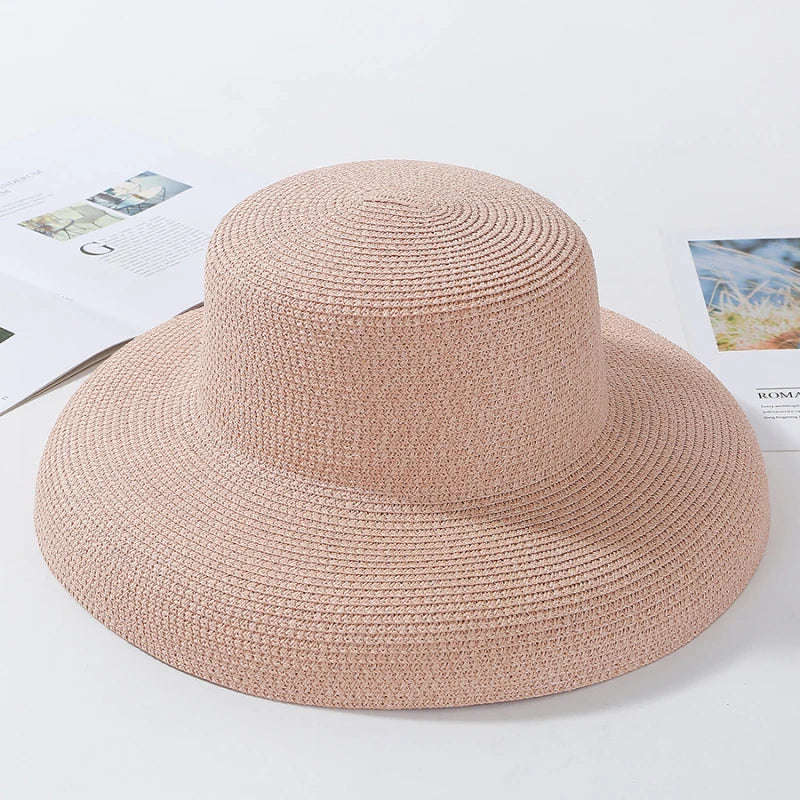 Chapeau Femme Panama Paille Été – Lunéor