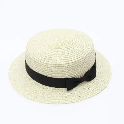 Chapeau Femme Panama Paille Nœud Été – Elowen