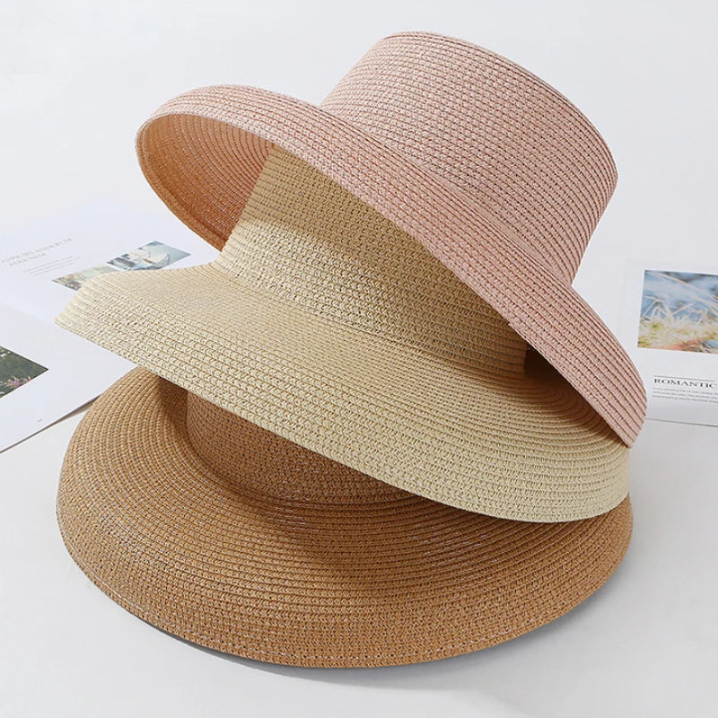 Chapeau Femme Panama Paille Été – Lunéor