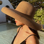 Chapeau Femme Panama Paille Été – Lunéor