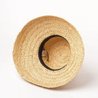 Chapeau Femme Paille Raphia Large Bord Été – Ravelle