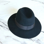 Chapeau Femme Fedora Laine Large Bord – Bellmont