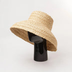 Chapeau Femme Paille Raphia Large Bord Été – Ravelle