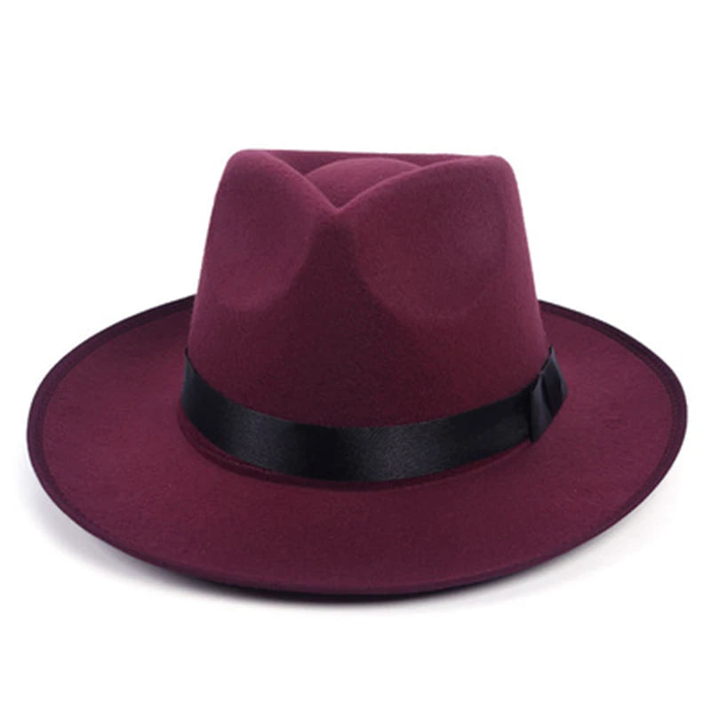 Chapeau Unisexe Fedora Jazz Vintage Feutre – Moonridge