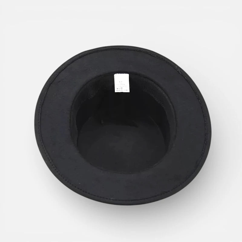 Chapeau Unisexe Fedora Feutre Rétro Boucle – Beltwick