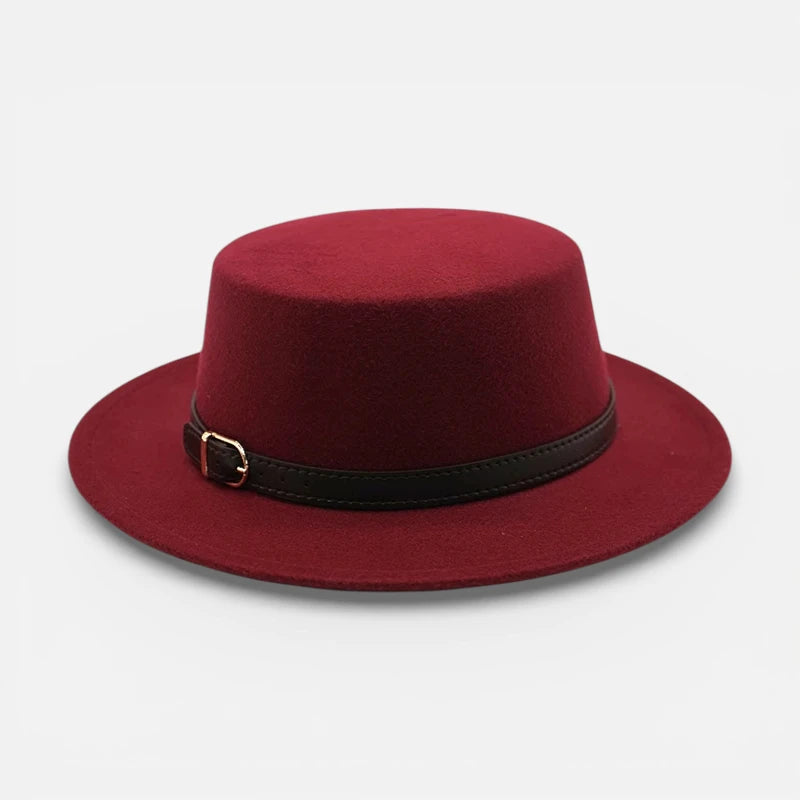 Chapeau Unisexe Fedora Feutre Rétro Boucle – Beltwick