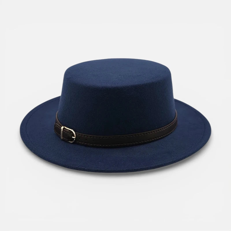 Chapeau Unisexe Fedora Feutre Rétro Boucle – Beltwick