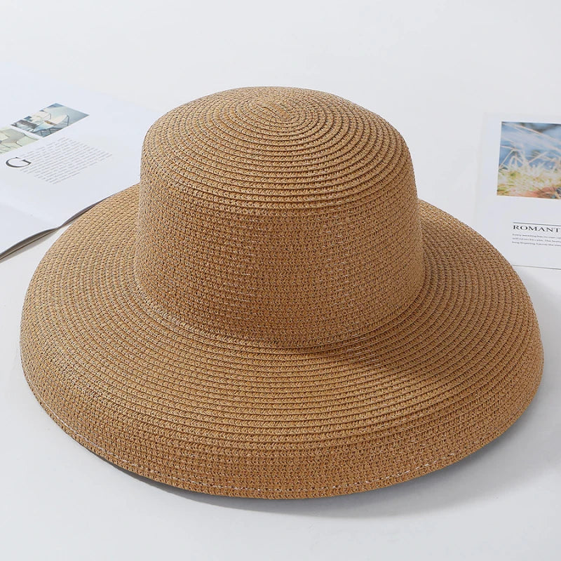 Chapeau Femme Panama Paille Été – Lunéor