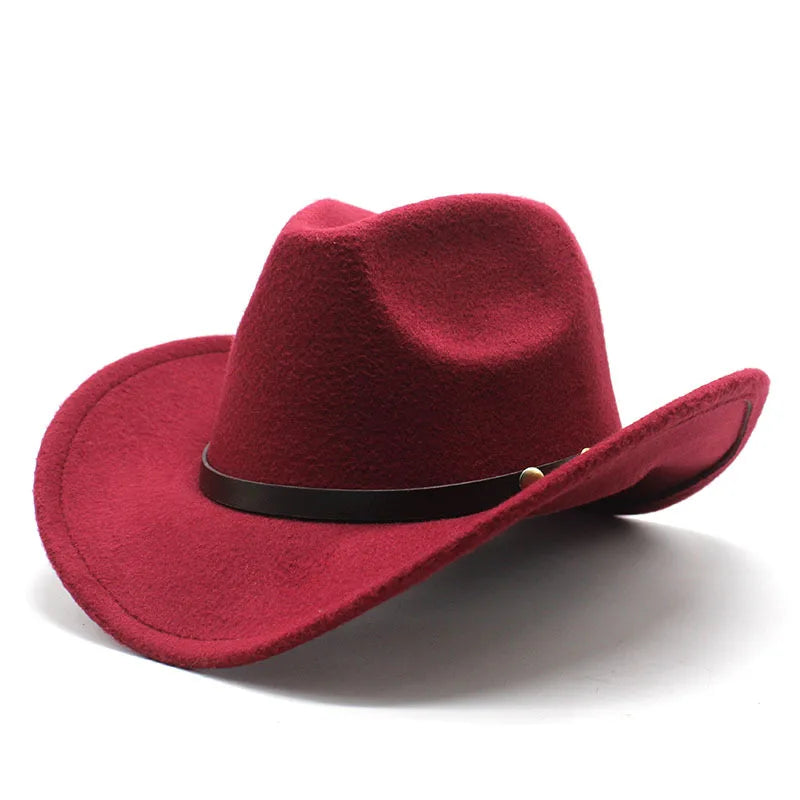 Chapeau Unisexe Cowboy Vintage Feutre – Blackmoor