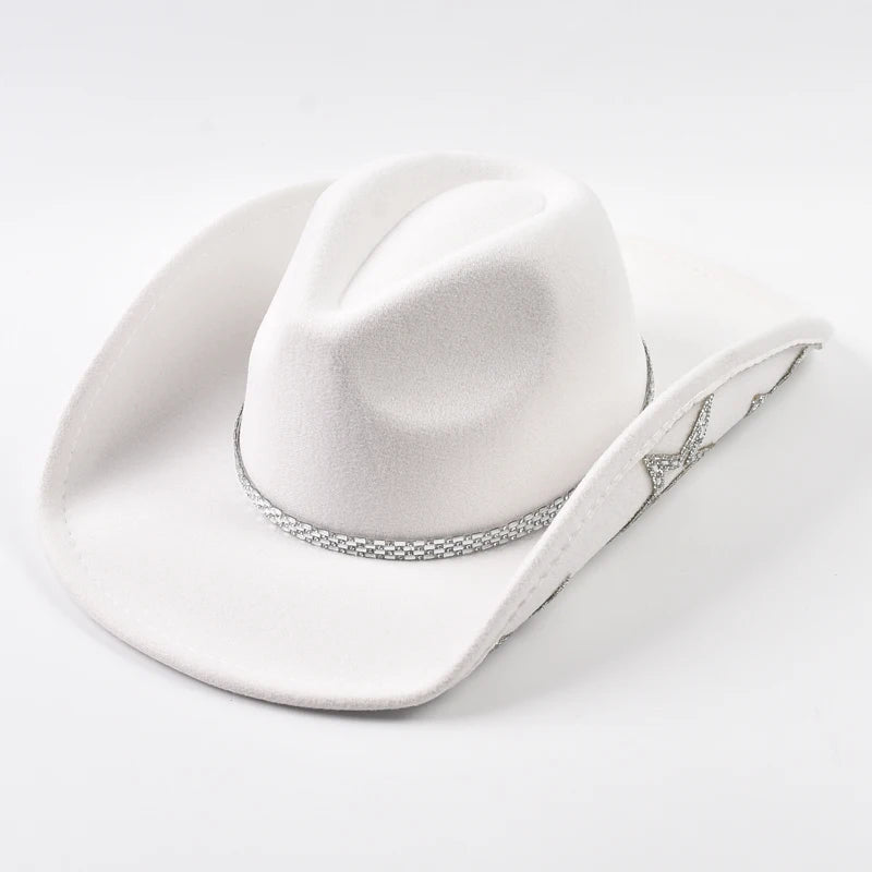 Chapeau Femme Cowgirl Strass Étoile – Starwick