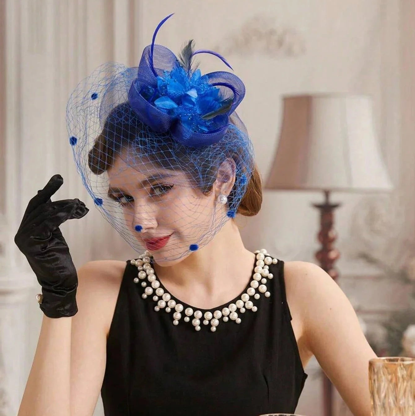 Chapeau Femme Fascinator Élégant – Veliora