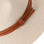 Chapeau Unisexe Fedora Paille Anti-UV – Aurenza