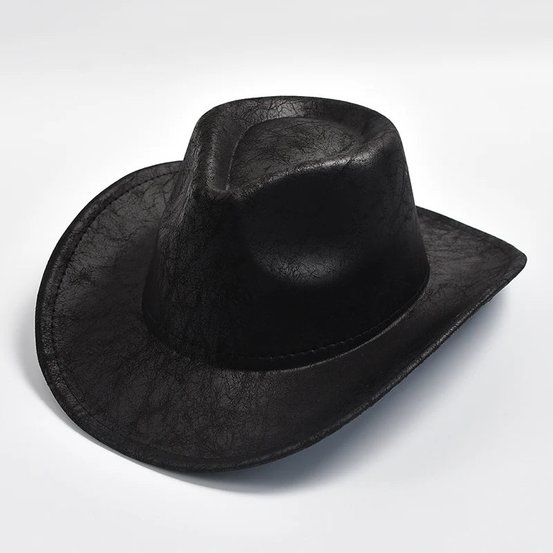 Chapeau Unisexe Cowboy Vintage cuir – Westlyn