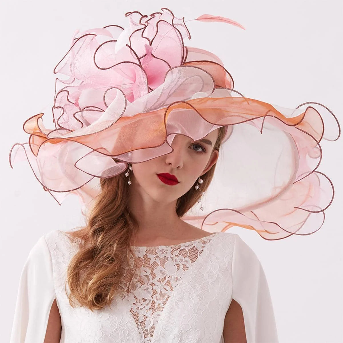 Chapeau Femme Fascinator Derby Organza – Florwick