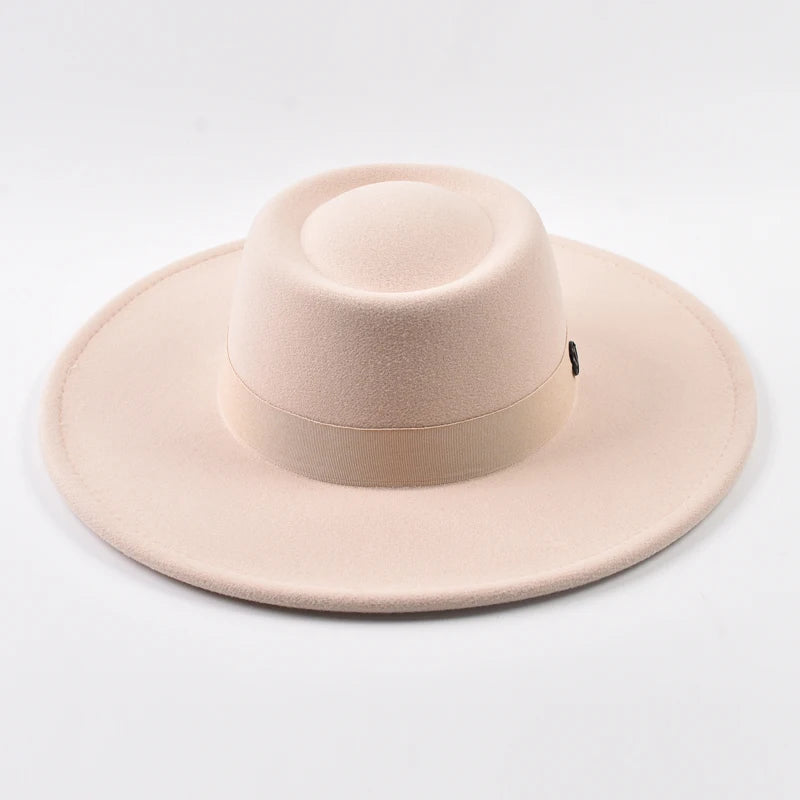 Chapeau Femme Fedora Feutre Style Britannique – Kingsbury