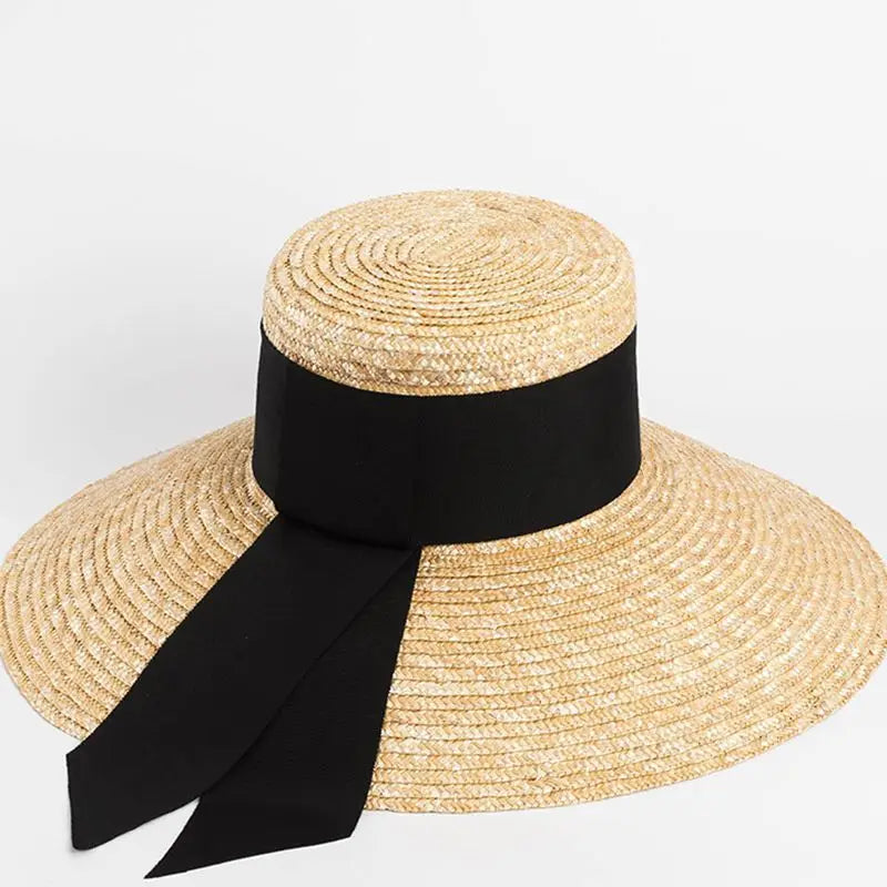 Chapeau Femme Paille Large Bord Été – Seabow