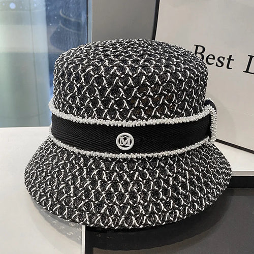 Chapeau Femme Bucket Ajouré Été – Diamyn