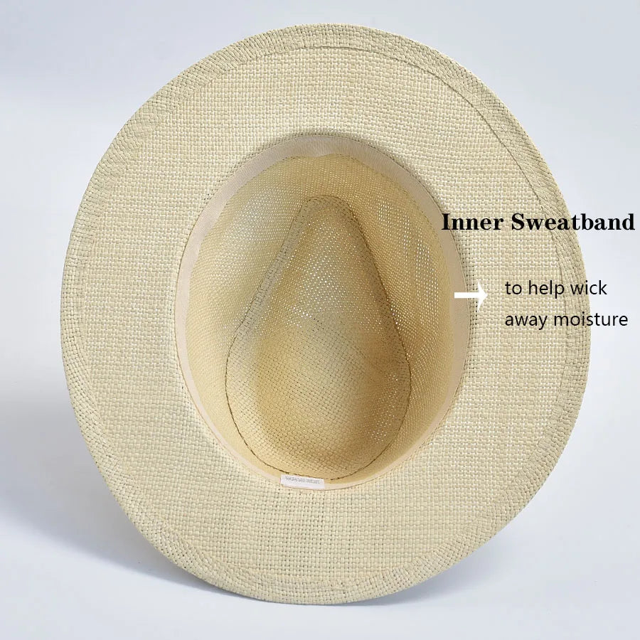 Chapeau Unisexe Trilby Panama Paille Été – Solaryn