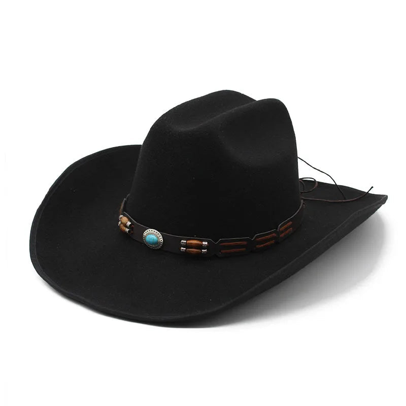 Chapeau Unisexe Cowboy Feutre Vintage – Westcliff