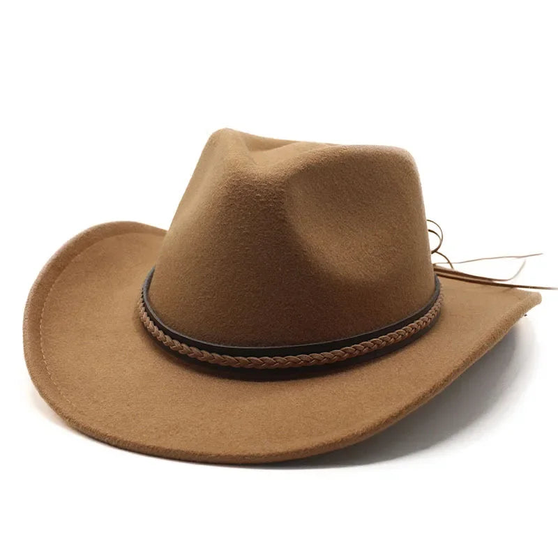 Chapeau Unisexe Cowboy Feutre Hiver – Westoria