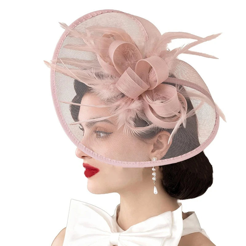 Chapeau Femme Serre-Tête Plumes Élégant – Featherlyne