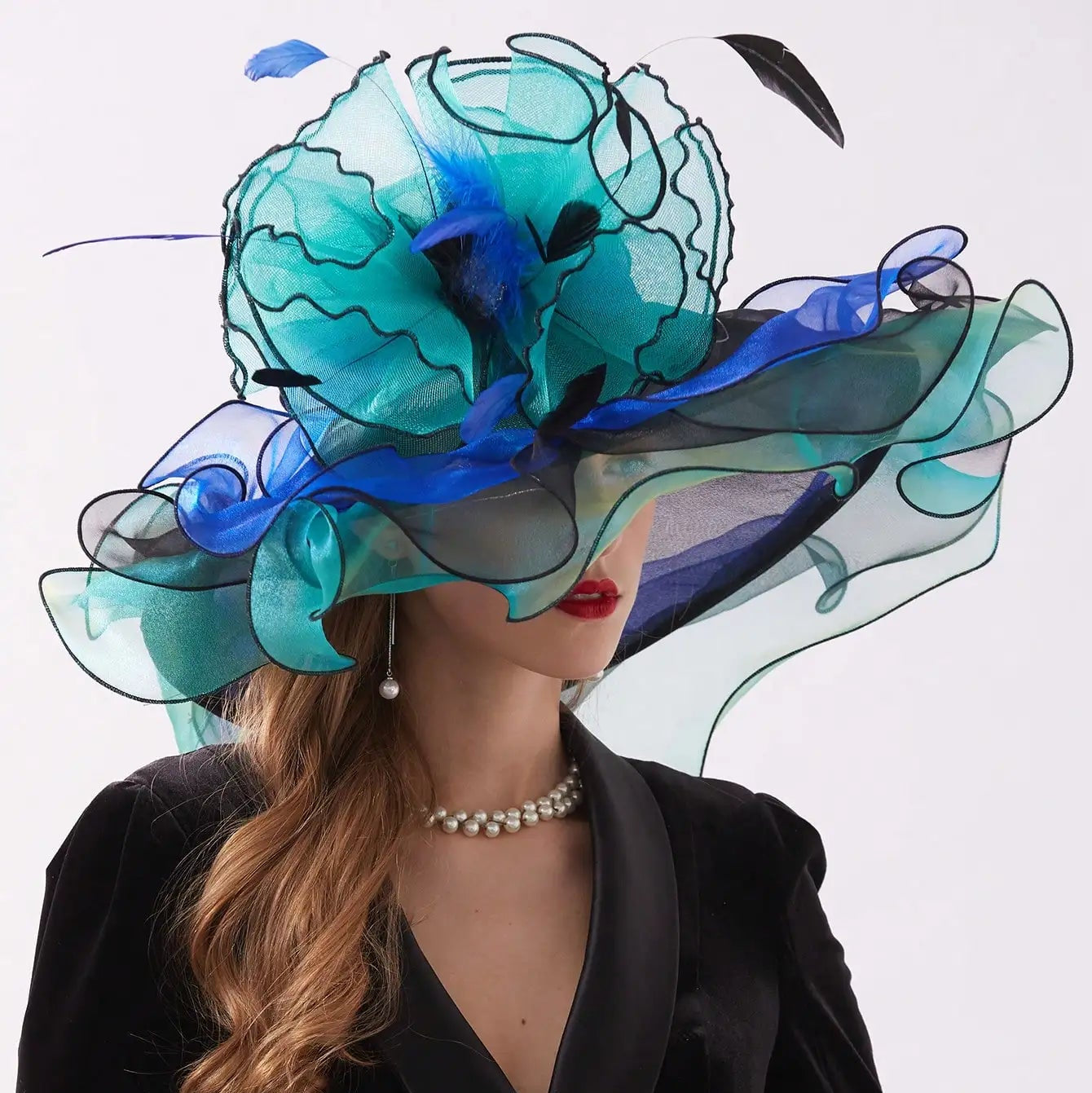 Chapeau Femme Fascinator Derby Organza – Florwick