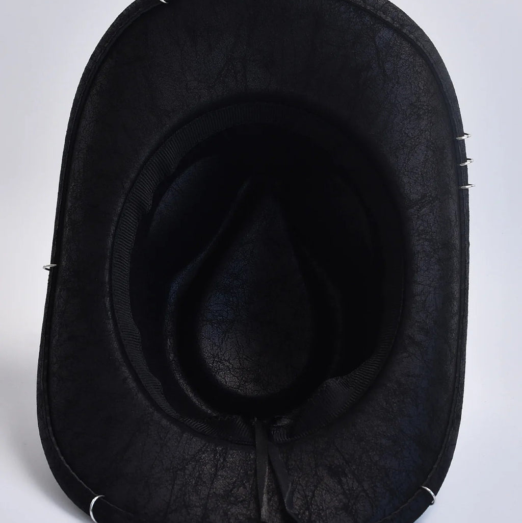 Chapeau Homme Cowboy Vintage cuir – Calderon