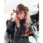 Chapeau Unisexe Cowboy Feutre Large Bord – Montéa