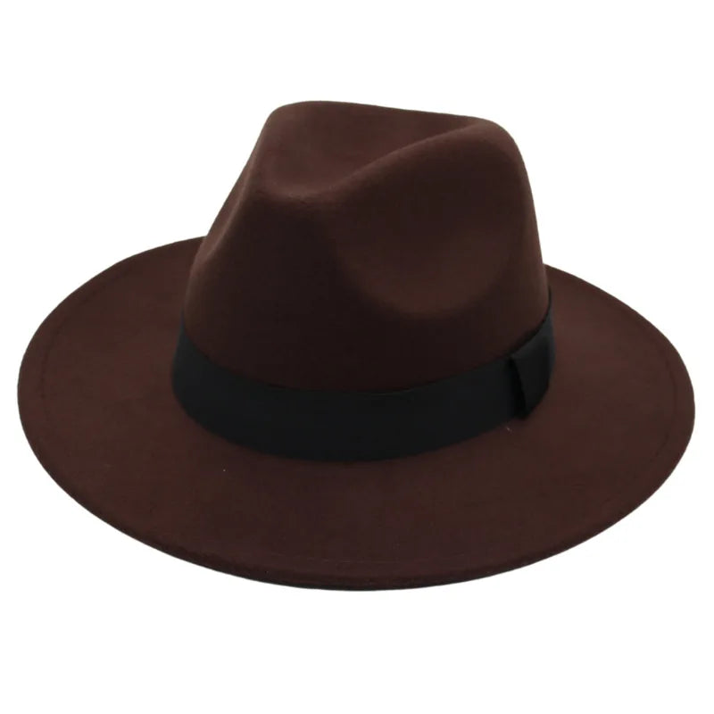 Chapeau Unisexe Jazz Laine Hiver – Kingswell
