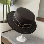 Chapeau Femme Fedora Feutre Perlé Hiver – Hepburne