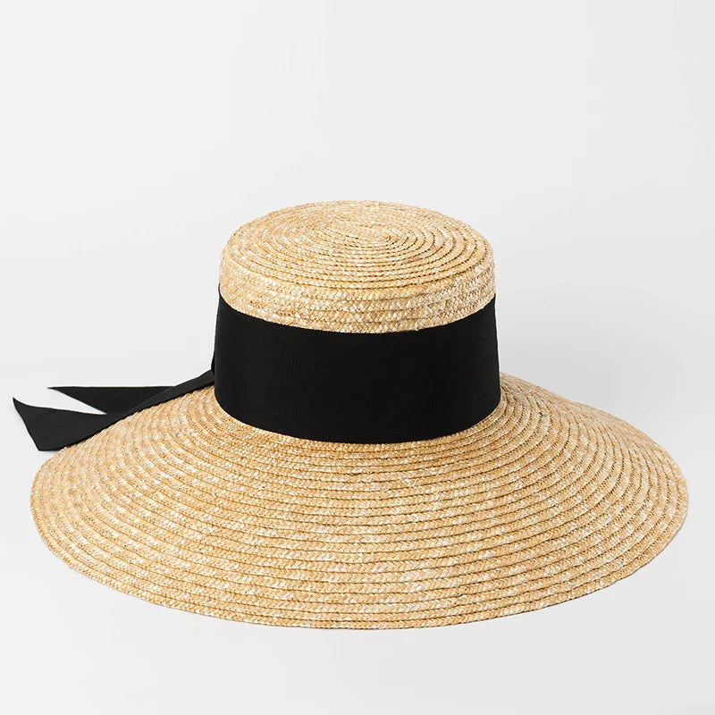 Chapeau Femme Paille Large Bord Été – Seabow
