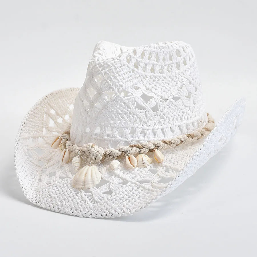 Chapeau Femme Panama Paille Tressée Été – Shellwyn