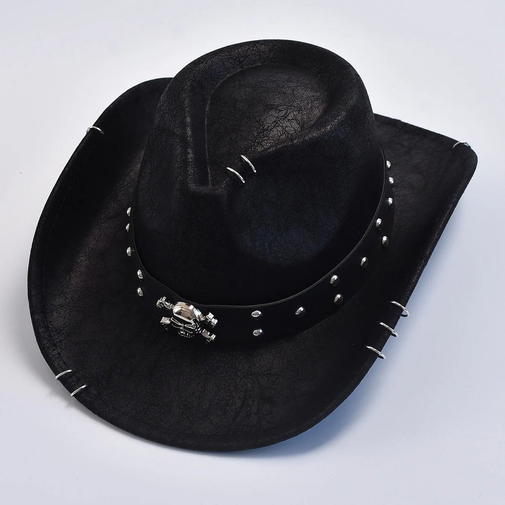 Chapeau Homme Cowboy Vintage cuir – Calderon