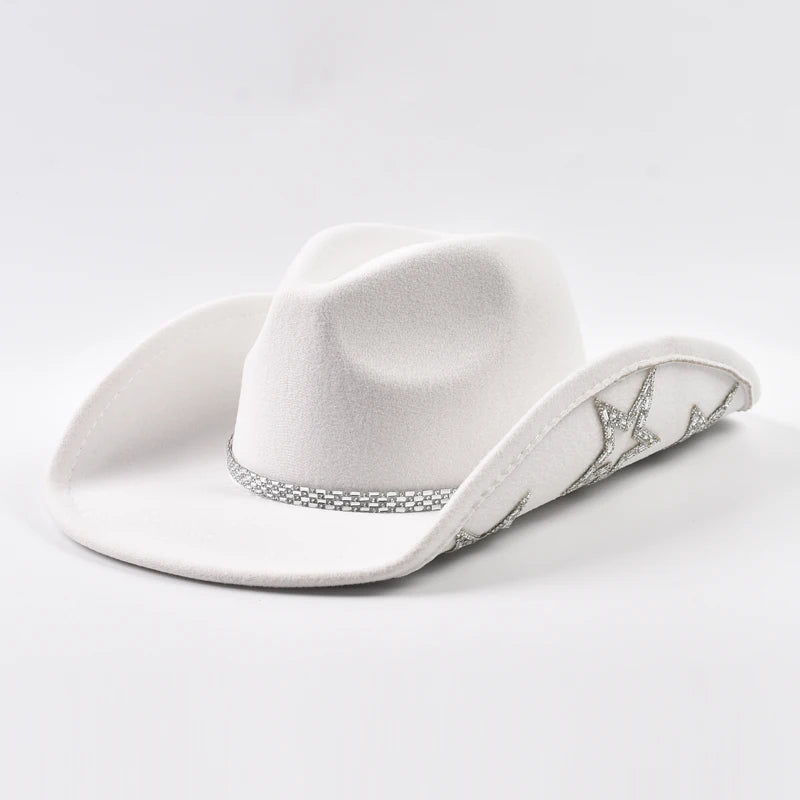 Chapeau Femme Cowgirl Strass Étoile – Starwick