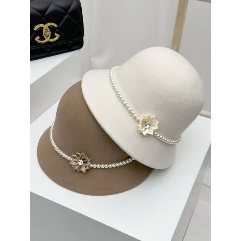 Chapeau Femme Béret Laine Vintage – Perlyne